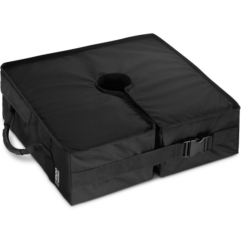 Rhino BaseMate وزن قاعدة مظلة بيس ميت المربعة، 18" ~ تناسب أي مظلة جانبية، كانتليفر وأي قاعدة مظلة خارجية ~ سهلة التركيب (فتحة جانبية) - Image 1